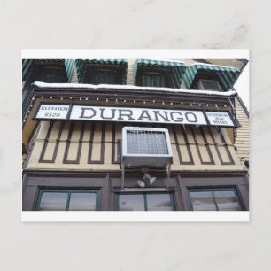 Station in Durango, Colorado Briefkaart