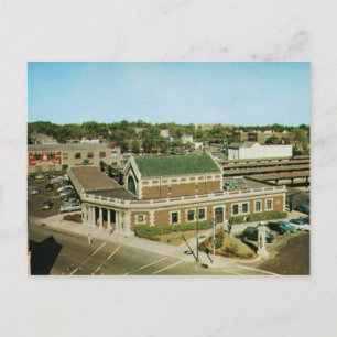 Station Lackawanna, Vintage Montclair NJ Briefkaart