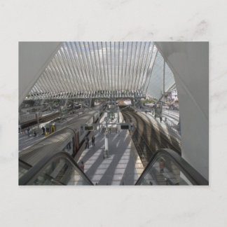 Station Luik-Guillemins Briefkaart