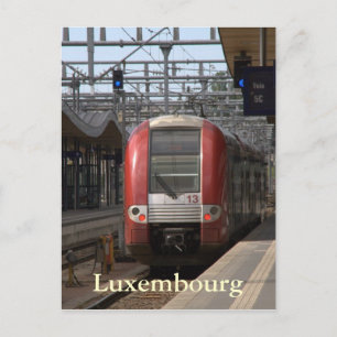 Station Luxemburg Briefkaart