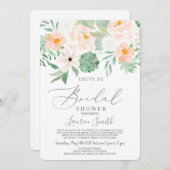 Station met Succulent Vrijgezellenfeest Kaart (Voorkant / Achterkant)