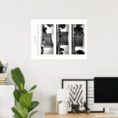 Station Michigan Central Train Poster (Thuiskantoor)