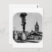 Station Milwaukee Railroad Milwaukee Briefkaart (Voorkant / Achterkant)