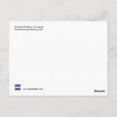 Station Minehead, Somerset Briefkaart (Achterkant)