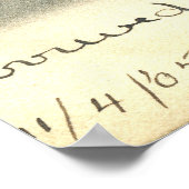 Station Montclair Train, New Jersey 1905 Poster (Hoek)