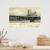 Station Montclair Train, New Jersey 1905 Poster (Keuken)