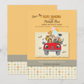 Station op Baby shower Kaart (Voorkant / Achterkant)