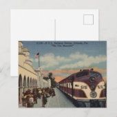 Station Orlando Briefkaart (Voorkant / Achterkant)