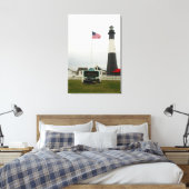 Station phare de Tybee Island toile Imprimer (Insitu(Chambre))
