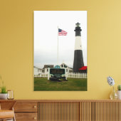 Station phare de Tybee Island toile Imprimer (Insitu(Salon))