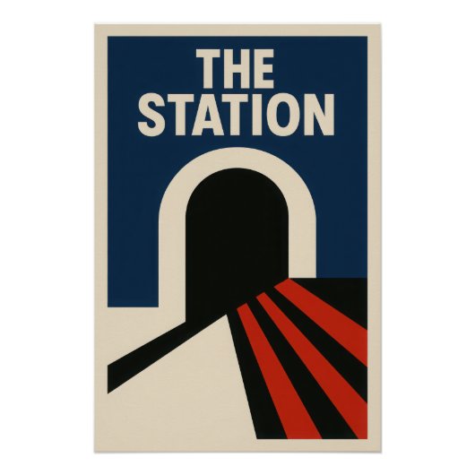 Station - Poster Perfect Poster (Voorkant)