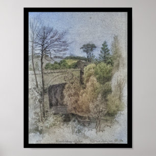 Station Railroad Bridge Pennsylvania Poster