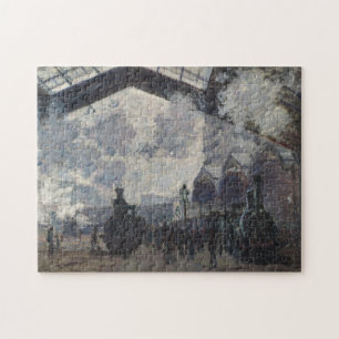 Station Saint-Lazare Monet Fine Art Legpuzzel
