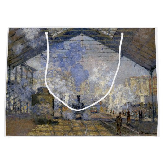 Station Saint-Lazare, Monet Groot Cadeauzakje (Voorkant)