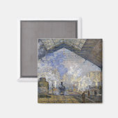 Station Saint-Lazare, Monet Magneet (Voorkant / Achterkant)