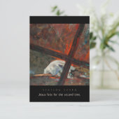 Station Sept, Jésus tombe #2, Carte de prière (Debout devant)