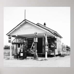 STATION SERVICE - NORTH CAROLINA - 1939 POSTER