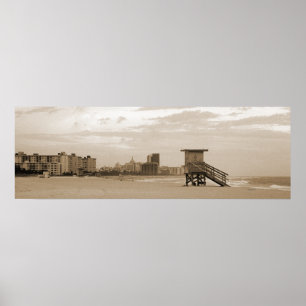 Station South Beach Miami Life Guard Poster