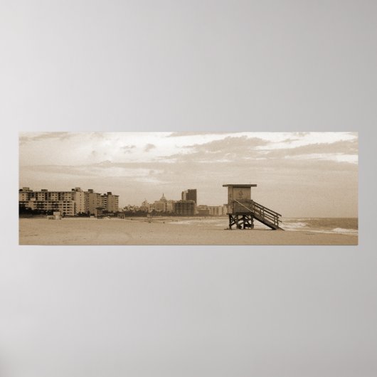 Station South Beach Miami Life Guard Poster (Voorkant)