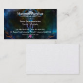 Station spatiale Carte de visite ansarius (Devant / Derrière)