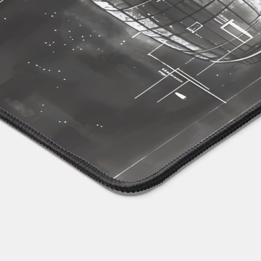 Station spatiale - Plan noir (Coin)