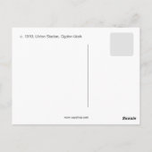 station van de Spoorwegunie Ogden Utah Briefkaart (Achterkant)