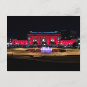 Station van de Unie in Kansas City Briefkaart
