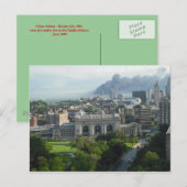 Station van de Unie - Kansas City, Mo Briefkaart (Voorkant / Achterkant)