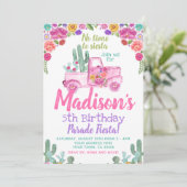 Station van Mexicaanse Fiesta Kaart (Staand voorkant)