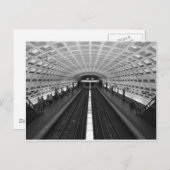 station van washington-dc briefkaart (Voorkant / Achterkant)