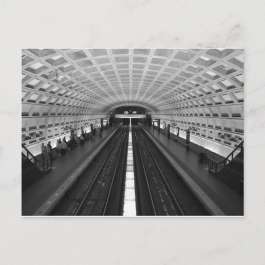 station van washington-dc briefkaart (Voorkant)
