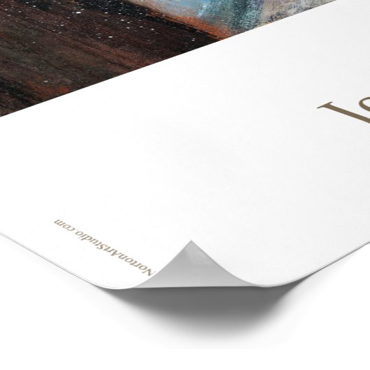 Station vier: Jezus ontmoet zijn moeder. Poster (Hoek)