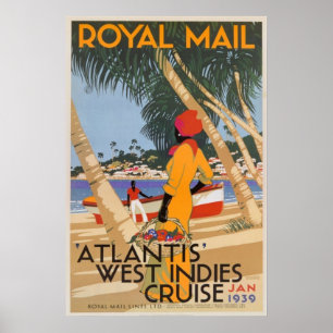  station voor cruise  Royal Mail Poster