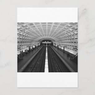 Station Washington DC Train Briefkaart