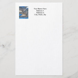 Stationaire e-mails met verzendingen briefpapier