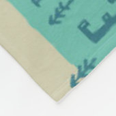 Stationaire kaart van de VS Fleece Deken (Hoek)