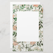 STATIONEREN MET HET ONTWERP VAN WILLIAM MORRIS "JA BRIEFPAPIER (Voorkant / Achterkant)