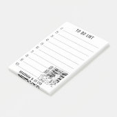 Stationerspoelwinkel aan personaliseren post-it® notes (Schuin)