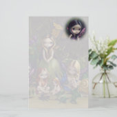 Stationery "A Gathering of Faeries" Briefpapier (Staand voorkant)