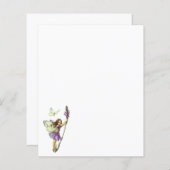 Stationery and Envelope "The Lavender Fairy" (Voorkant / Achterkant)