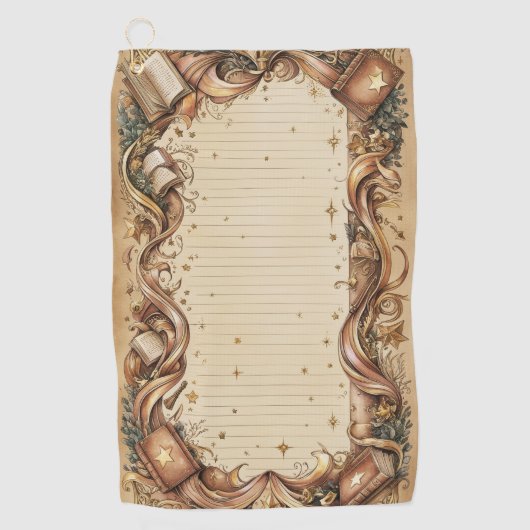 Stationery Golf Handdoek (Voorkant)