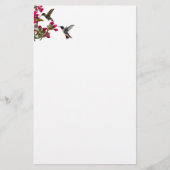 Stationery hummingbirds briefpapier (Voorkant)