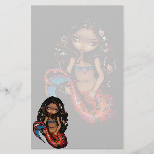 Stationery "La Sirena" Briefpapier (Voorkant)
