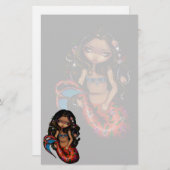 Stationery "La Sirena" Briefpapier (Voorkant / Achterkant)
