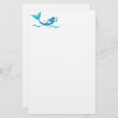 Stationery Mermaid Briefpapier (Voorkant / Achterkant)