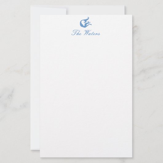 Stationery Mermaid Briefpapier (Voorkant)