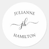 Stationery Sticker van Business Logo (Voorkant)