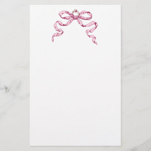 Stationery van baby Business Pink Bow Briefpapier