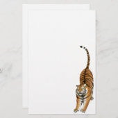 Stationery van Bengal Tiger Briefpapier (Voorkant / Achterkant)
