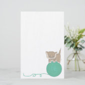 Stationery van keukengerei briefpapier (Staand voorkant)